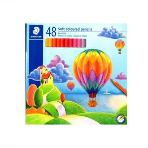 مداد رنگی 48 رنگ جعبه مقوایی 143c48LJ