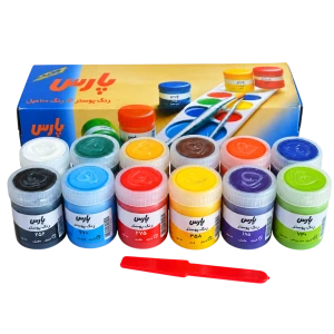 گواش 12 رنگ پارس