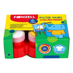 گواش 6 رنگ Kids 685077(fonzel)