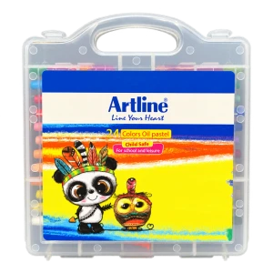 پاستل روغنی 24 رنگ کیفی 440PL24 Artline
