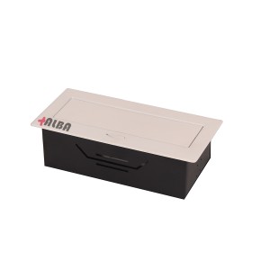 پریز توکار برند آلبا USB و دو سوکت برق  ALBA