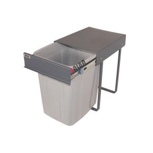 سطل زباله ﺗﮏ مخزنه ریلی  بزرگ 40 لیتری s1005