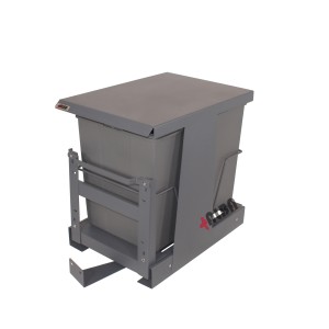 سطل زباله دو مخزنه ریل کف متوسط ساﭼمه ایs1008 البا ALBA