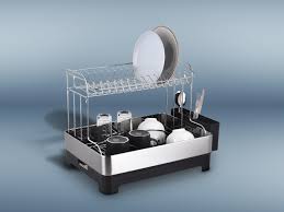 آبچکان رومیزی ملونی EuroDesign استیل کد 9164 دو طبقه