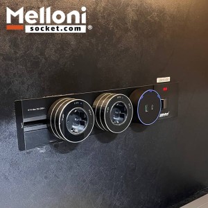 پریز توکار ریلی  حرفه ایی ملونی کد 10070-600     10070-800    400-10070