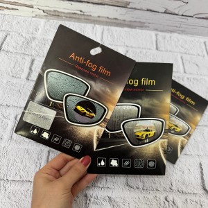 برچسب ضد بخار آینه خودرو وارداتی