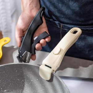 دستگیره‌های جداشدنی همه‌کاره برای قابلمه، ماهیتابه و ماهیتابه‌های سرخ‌کردنی