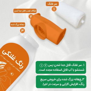 لاک دیوار وارداتی سایز بزرگ