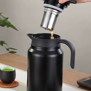 فلاسک استیل دماسنج دار