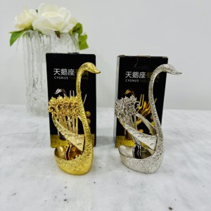 قاشق چای خوری طرح قو