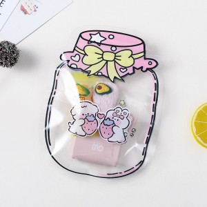 زیپ لاک طرح بطری شیشه‌ای