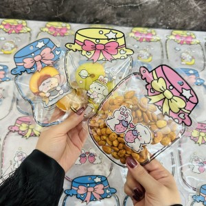زیپ لاک طرح بطری شیشه‌ای