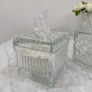 جا دستمال کاغذی کریستال
