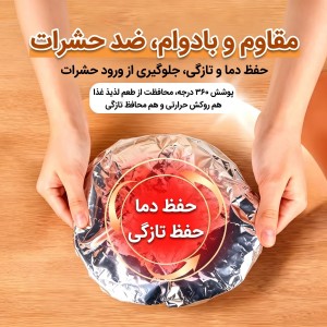 درپوش همه کاره آلومینیومی ۲۵ تایی