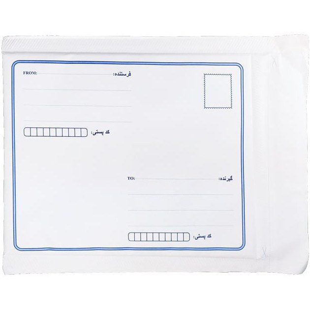پاکت پستی حبابدار آ۴ طرح آدرس دار