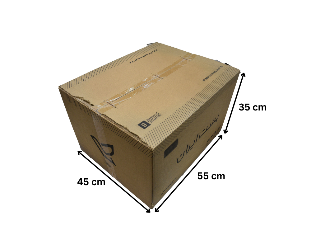کارتن پستی سایز 9 پنج لایه