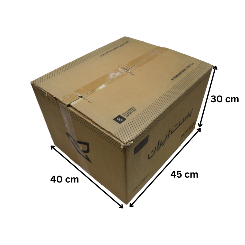 کارتن پستی سایز 8 پنج لایه