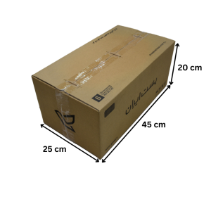 کارتن پستی سایز 6  پنج لایه