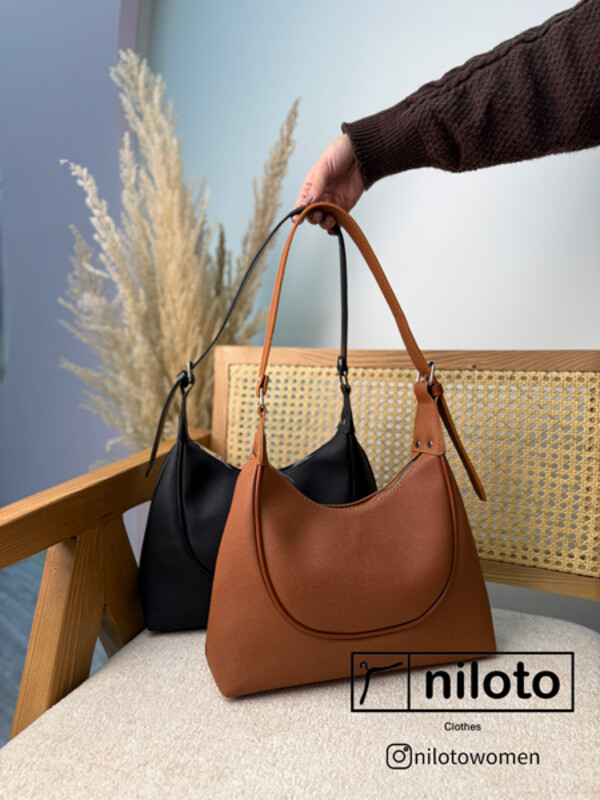 کیف دستی زنانه طرح کنف (7805)