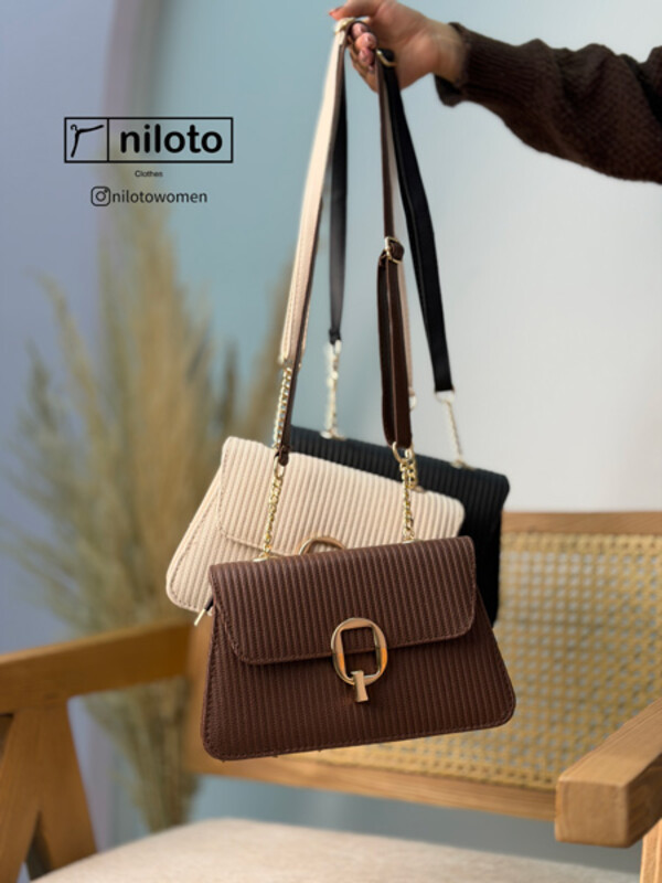 کیف دوشی زنانه مدل Q پاسپورتی (7801)