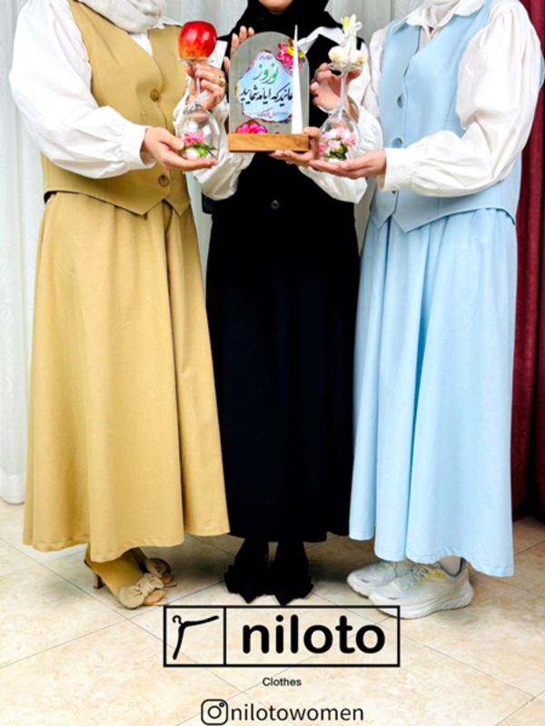 ست سه تیکه مجلسی زنانه (08156)