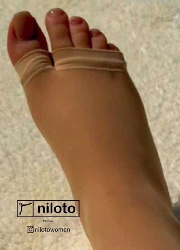 جوراب شلواری شیشه ای دکلته(0906)