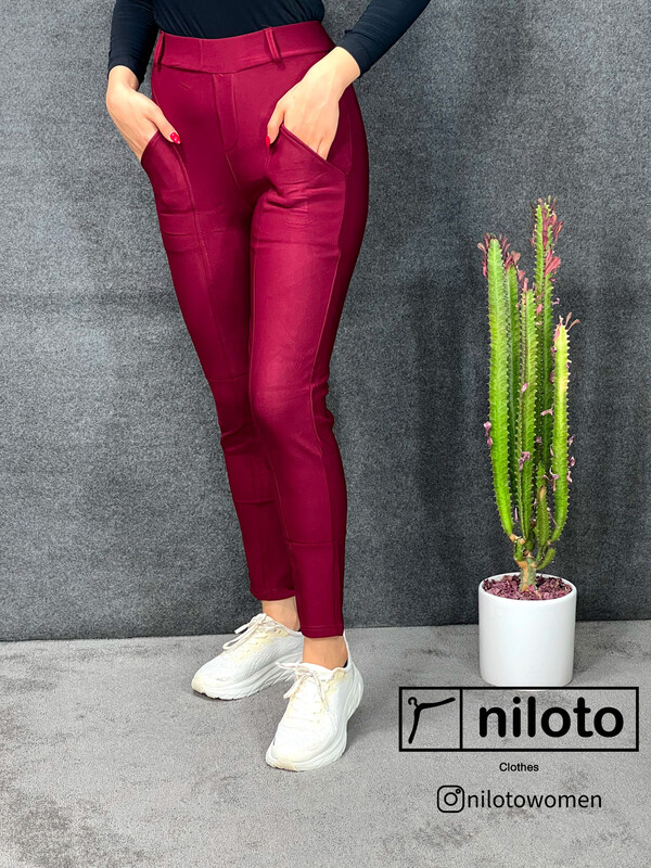 شلوار جیب دار (16115)