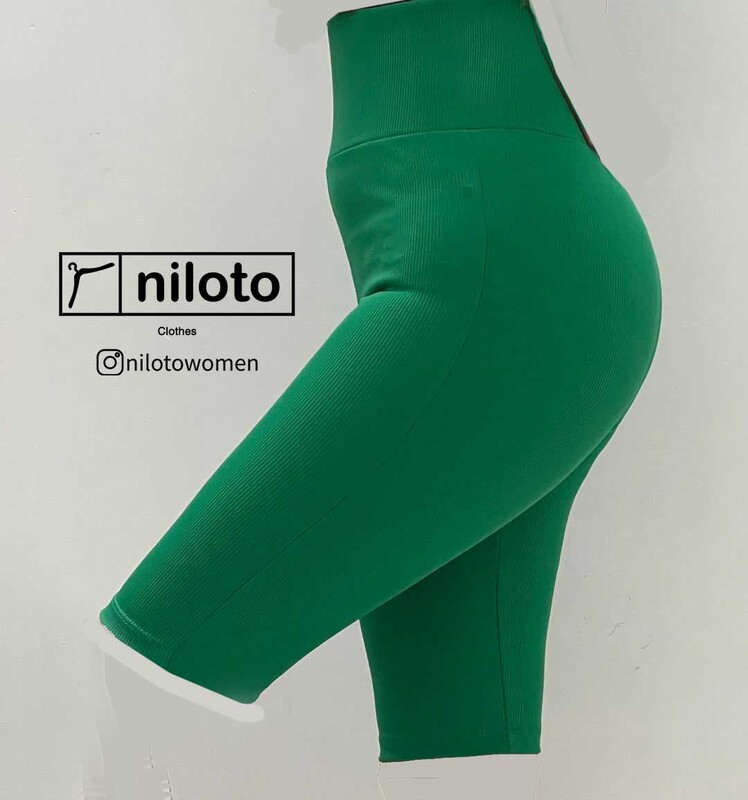 شلوارک کبریتی رنگ سبز زارا (110131)