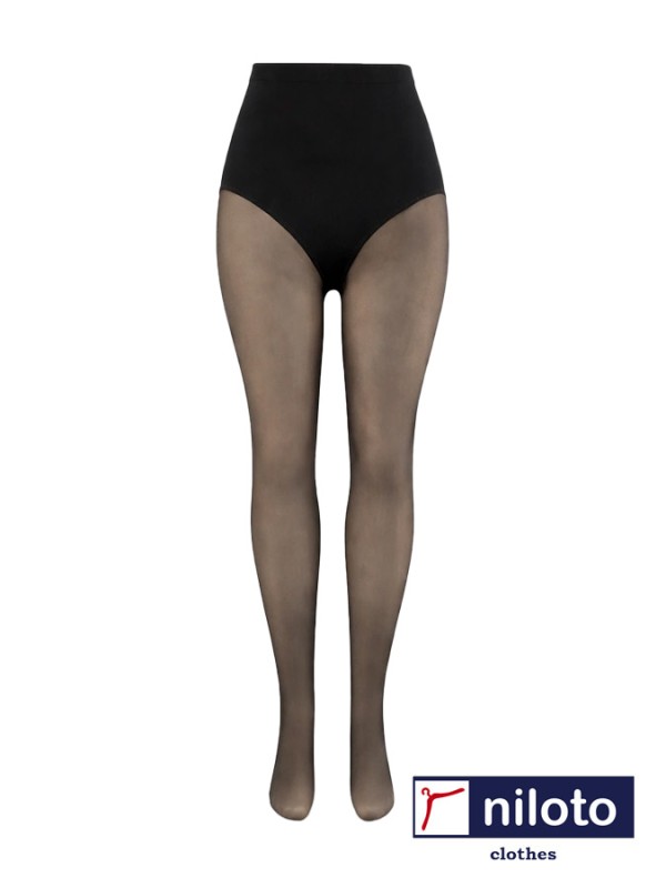 جوراب شلواری سه بعدی گن دار (09309)