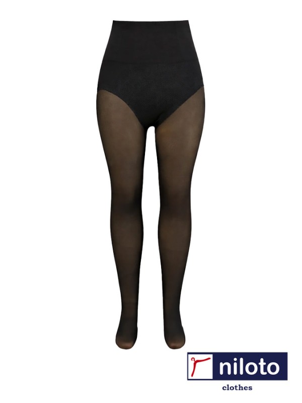 جوراب شلواری سه‌بعدی داخل کرکی گن‌دار (09308)