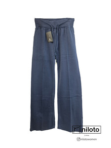 شلوار نیم بگ بافت پاچه توری (3)