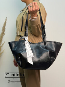 کیف دوشی دستی زنانه طرحدار (1)