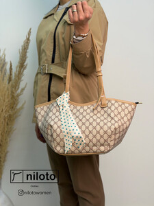 کیف دوشی دستی زنانه طرحدار (4)