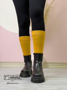 جوراب زیر زانو کبریتی (1030)