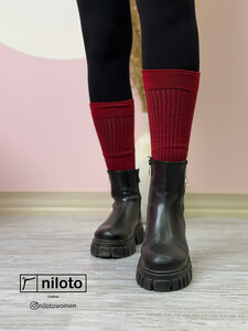 جوراب زیر زانو کبریتی (6)