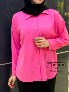 شومیز رنگی نخی (8)