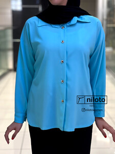 شومیز رنگی نخی (10)