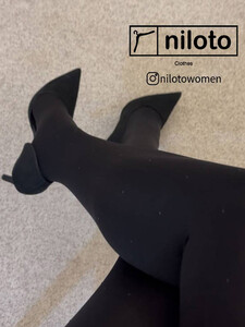 جوراب شلواری ضخیم نگین دار مات نیلوتو (09950)