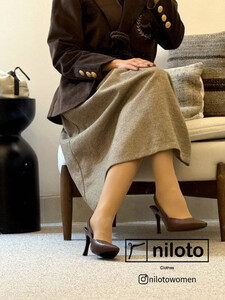 جوراب شلواری مات ضخیم بژ نیلوتو (09005)