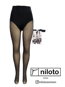 جوراب شلواری سه بعدی گن دار (09309)