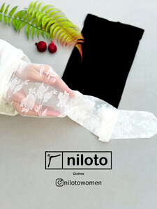 جوراب-شلواری-توری-گیپور-طرح-گل1