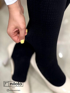 جوراب شلواری طرح گندمی (1)