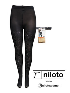 جوراب شلواری پنتی نگین دار (091209)