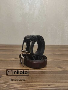 کمربند سگگ دار چرم مصنوعی (4114)