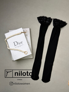 جوراب بادکنکی بالای زانو گیپوردار (09050)