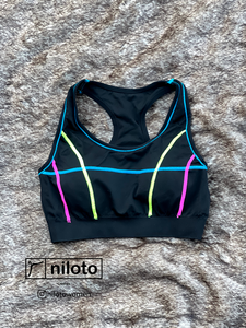 نیم-تنه-سیملس-مشکی-رنگین-دوخت-(2)