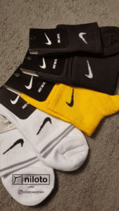 جوراب نیم ساق طرح نایک کد دو (101202)