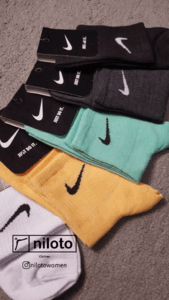 جوراب نیم ساق طرح نایک کد سه (101203)