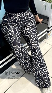 شلوار بگ پلنگی کد (12008)