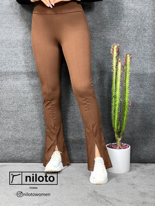 لگ‌ کبریتی جلو چاک دار شکلاتی(01543)